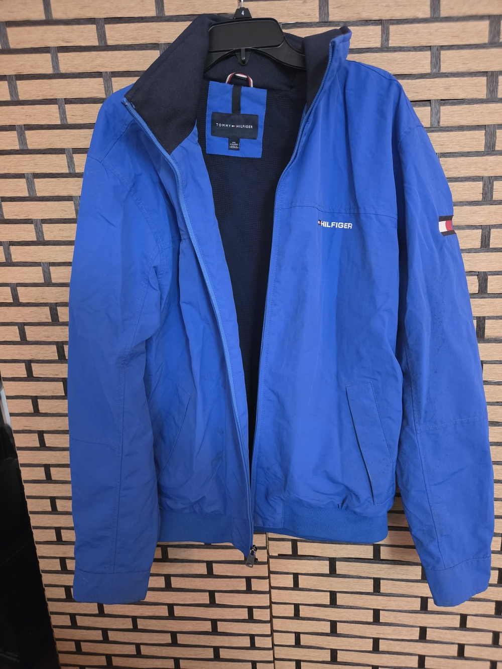 Tommy Hilfiger Royal Blue Men's Windbreaker Jacket